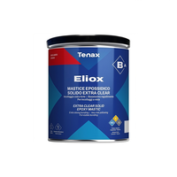 Mastic époxy transparent Tenax Eliox A+B Extra Clear pour pierre, marbre, granit, adhésif transparent à haute résistance