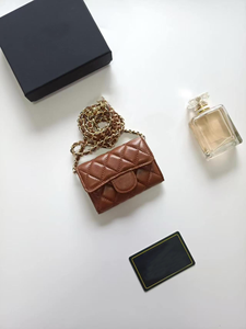 <span class=keywords><strong>Sac</strong></span> à chaîne mini en <span class=keywords><strong>cuir</strong></span> véritable pour femme, <span class=keywords><strong>sac</strong></span> bandoulière, <span class=keywords><strong>sac</strong></span> accessoire de taille, porte-monnaie, vente en gros, direct usine Chine - Product Image 4
