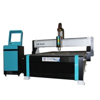 Routeur à bois cnc de conception robuste 3kw broche de refroidissement par eau 0-24000 rpm atc cnc routeur machine pour l'aluminium
