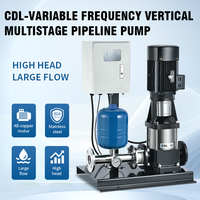 Pompe centrifuge verticale multi-étages en acier inoxydable OEM ODM CDL CDLF haute pression
