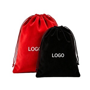 Velvet Drawstring <b>Bag</b> Wholesale Custom Logo Multi Size Velvet Pouch <b>Wedding</b> Favor Drawstring <b>Gift</b> <b>Bag</b> Jewelry Storage Pouch - Product Image 1