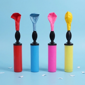 Pompe manuelle double <span class=keywords><strong>action</strong></span> FOSKA 12 pouces pour gonflage de ballons, vente directe usine, accessoires de décoration de fête - Product Image 1