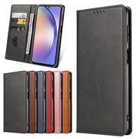 Funda Tipo Cartera de Cuero PU Premium para Samsung A54 - Funda con Soporte para Teléfono, Ranuras para Tarjetas, Cierre Magnético y Protección Contra Impactos
