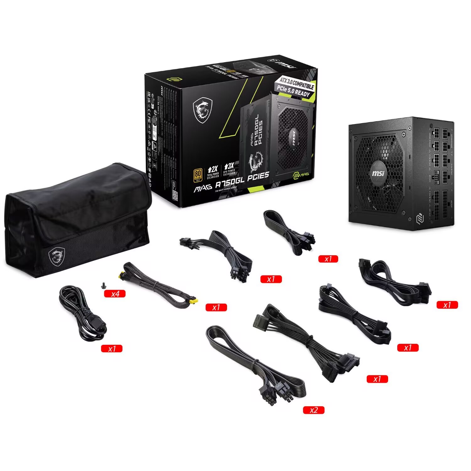 MSI MAG A750GL 750W PCIE5