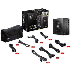 Alimentation pour ordinateur de bureau <span class=keywords><strong>MSI</strong></span> MAG A750GL <span class=keywords><strong>750</strong></span> <span class=keywords><strong>W</strong></span> PCIE5.1 en stock - Product Image 1