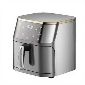 Friteuse à air électrique portable professionnelle de 10 L en plastique avec protection contre la surchauffe, contrôle numérique, design non visuel, utilisation domestique et extérieure - Product Image 6