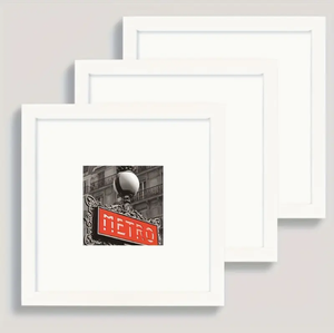 A4 Kích thước Đen MDF khung ảnh 5x7 tường treo và freestanding nghệ thuật in hình ảnh khung cho trang trí nội thất và giấy chứng nhận hiển thị - Product Image 2