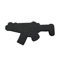 Haute Qualité Personnalisé 3D PVC Badge Tactique En Plastique En Relief Souple Airsoft Patch EN PVC
