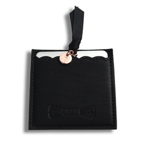 Unbreakable Stainless Steel Square Mini Card Make up Pocket Mirror - Product Image 1