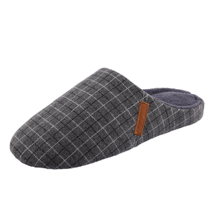 Zapatillas de Invierno y Primavera Ligeras, Casuales, Unisex, para Parejas, con Forro de Tela a Cuadros y Forro Polar Coral, Suela Suave y Silenciosa, Cálidas para el Hogar e Interiores - Product Image 2