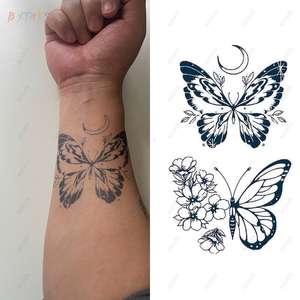 Nouveau design 2025 – Autocollant de tatouage semi-permanent à l'encre de jus, imperméable et résistant à la transpiration, longue durée (2 semaines), vente en gros et personnalisation - Product Image 2