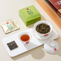 Thé Pu-erh cru en galette, personnalisable, en provenance d'arbres anciens du Yunnan, feuilles fraîches sélectionnées à la main, thé à longue conservation, vente en gros