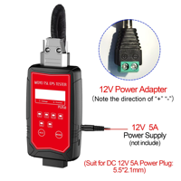 Testeur EPS WOYO PL058 12V sur banc pour volant électrique Tesla Model Y/S/3/X, détecteur de moteur de direction, outil de diagnostic automobile