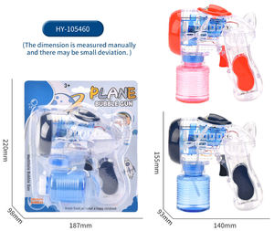 Juguete de Burbujas Transparente para Niños, Pistola de Burbujas Eléctrica con Luces de Colores y Solución para Burbujas, Regalo Divertido para Actividades al Aire Libre - Product Image 6