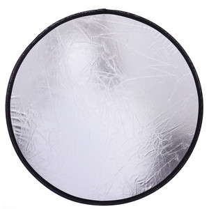 Mini disque réflecteur or et argent 12 pouces pliable pour la photographie, réflecteur d'éclairage pour studio et portraits - Product Image 2