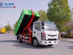 Vente chaude 6 Roues Conteneur À Ordures <span class=keywords><strong>Pick</strong></span> <span class=keywords><strong>up</strong></span> Truck Crochet Bras Ascenseur Camion À Ordures - Product Image 2