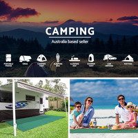 Imperméable lavable PVC caravane annexe tapis de sol motif Camping tapis pour extérieur plage maison voiture en PVC