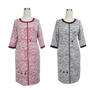 Robe élégante pour femmes fabriquée en Turquie, Vestido Maxi, taille plus, robe décontractée pour l'église - Product Image 3