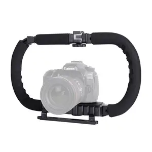 卡利欧H047高品质摄影器材折叠式U形便携式数码相机稳定器，用于DSLR相机和智能手机