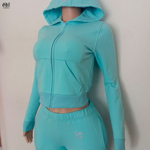 <span class=keywords><strong>Ropa</strong></span> Y2K Colección <span class=keywords><strong>Otoño</strong></span> <span class=keywords><strong>Invierno</strong></span> <span class=keywords><strong>2022</strong></span> Sudadera con Capucha y Pantalones con Logotipo Personalizado Conjunto <span class=keywords><strong>de</strong></span> 2 Piezas para Patrón Bordado - Product Image 3