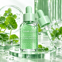 Ampoule apaisante Cica Capsule, sérum hydratant pour le visage à la Centella, soin coréen de la peau, OEM ODM, étiquette privée, vente chaude