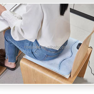 多功能冬季暖手器和脚，有暖手器40 * 40厘米12v Usb加热暖脚器超柔软织物加热垫 - Product Image 5