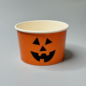 Disposable Logo 5oz Ice Cream <strong>Paper</strong> <strong>Cup</strong>/Bowl with Lids <strong>Mini</strong> <strong>Cup</strong> Set Ice Cream Rolls Bowl <strong>Paper</strong> <strong>Cups</strong> Dessert Container - Product Image 5