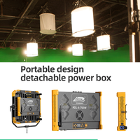 Lumière de photographie continue Saturn (PDL) 600W RGBWW, prend en charge la connexion sans fil 2.4G. Convient pour une utilisation en studio et en extérieur.