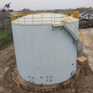 خزان بيتومين عمودي مُلحَّم بالكامل سعة 500 طن من الفولاذ الكربوني Q235B مع عزل فائق 100 مم وتسخين رباعي المناطق من علامة FEITENG - Product Image 4