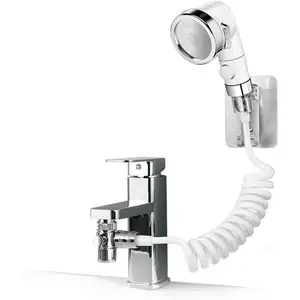 WSY Negative Ion Filter Shampoo Artifact Washbasin Faucet External Modified Shower Bathroom Washbasin Extension Shower