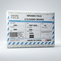 Rouleaux de carton duplex enduit anti-humidité NINGBO FOLD / NINGBO GOLD / APP / ZENITH / C1S FBB / C2S pour emballage