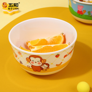 Wuhe Childrens Bowl 552 Round Cartoon Anti Scalding For Baby Food Household Use - Product Image 4