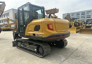 Nouvelle mini-excavatrice sur chenilles hydraulique XE75GA de marque chinoise de premier plan, avec godet standard de 0,33 m³. - Product Image 2