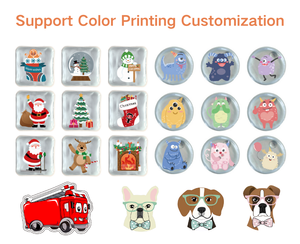 Tái Sử Dụng Dễ Thương Ma Thuật Ngay Lập Tức Nóng Lên Sưởi Ấm Hình Dạng Tròn Thiết Kế Bấm Nhiệt Nóng Lạnh Miếng Đệm Gói Túi Gel Ủ Tay - Product Image 4