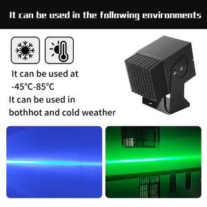 Luz LED de Línea Delgada y Larga para Grúas, Roja y Azul, para Seguridad en Maquinaria y Pasarelas Auxiliares - Product Image 2