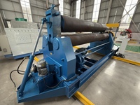 Machine à cintrer les tôles à trois rouleaux W11 25x2500, machine à cintrer les tôles W11 à formation rapide pour améliorer l'efficacité de travail