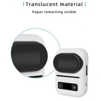 Imprimante Thermique Économique 58 mm Portable de Poche pour Reçus, Codes-barres, Étiquettes de Prix, Autocollants, Bluetooth Sans Fil, Mini Imprimante