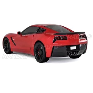 For Chevrolet Corvette C7 Car Side Rear <b>Window</b> Louver Shutter <b>Cover</b> For Chevrolet Corvette C7 2014-2017 Quarter Panel Body Kit - Product Image 4