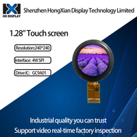 1,28 Zoll IPS 240*280 SPI-Schnitts telle TFT-LCD-Anzeige modul für Smart Watch