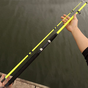 Canne à pêche inventaire liquidation Super dur poignée droite coulée tige engrenage solide Fiber <span class=keywords><strong>de</strong></span> verre leurre tige mer Interface ancre - Product Image 4