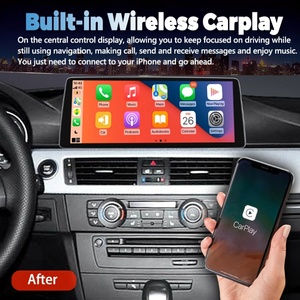 Écran stéréo DSP AHD sans fil BT Navirider de 12,8 pouces pour BMW Série 3 E92 2006-2015, autoradio avec DVR Android 14 360°, Carplay - Product Image 3