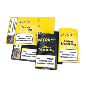Matte Finish Custom logo Tobacco Bag Hand Rolling Tobacco <b>Pouches</b> 25g 30g Tobacco Packaging - Product Image 5