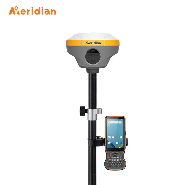 Meridian M20 Live Visual AR Stakeout GNSS RTK 120° IMU  High Precision Full Constellations Receiver Surveying Base and Rover