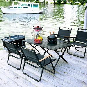 Chaise pliante de jardin ZhuNiu personnalisée avec impression Kermit, en acier carbone léger, cadre Oxford, haute qualité, mobilier d'extérieur moderne - Product Image 3