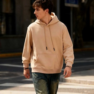 Sudadera con Capucha TKAN229D Unisex Personalizada, de Felpa Gruesa de 400g, Holgada, Informal, Cálida para Invierno, con Estampado Puff, Color Sólido - Product Image 2