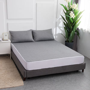 Bed Bug Proof Breathable Bamboo Charcoal Jacquard Mattress Cover Waterproof <strong>Fitted</strong> <strong>Sheet</strong> Mattress Protector - Product Image 3