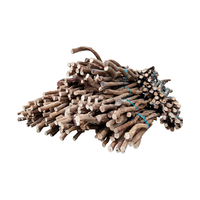 Mangeoires à oiseaux sculptées en bois de liane antique, écologiques, multifonctionnelles, pour décoration intérieure, aquascaping et grimpantes pour animaux de la jungle