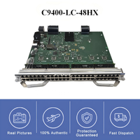 Tarjeta de Línea UPOE+ Cisco Catalyst Serie 9400 Original de 48 Puertos 10G MGig (RJ-45) C9400-LC-48HX= Módulo de Switch Cisco