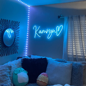 ป้ายไฟนีออน LED เปลี่ยนสี RGB กันน้ำ สำหรับตกแต่งห้องนอน ขนาดและสีตามสั่ง - Product Image 2