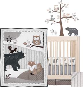 360 °   Parure de lit bébé en coton bambou avec moustiquaire, modèle Château de Rêve - Product Image 4